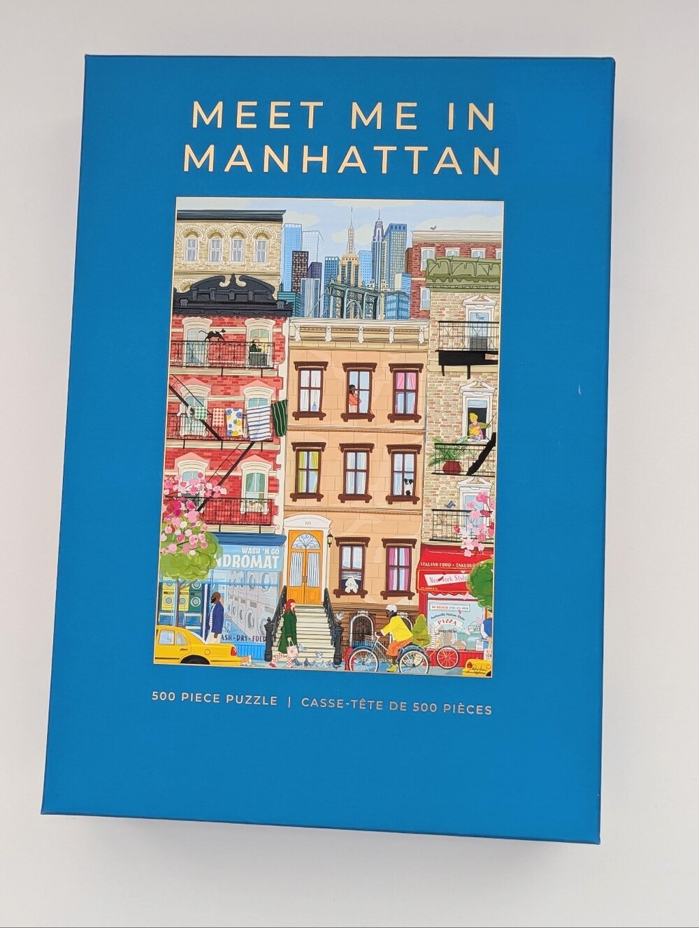 NEW IN BOX Hobbry "Meet Me In Manhattan" 500-Piece Puzzle